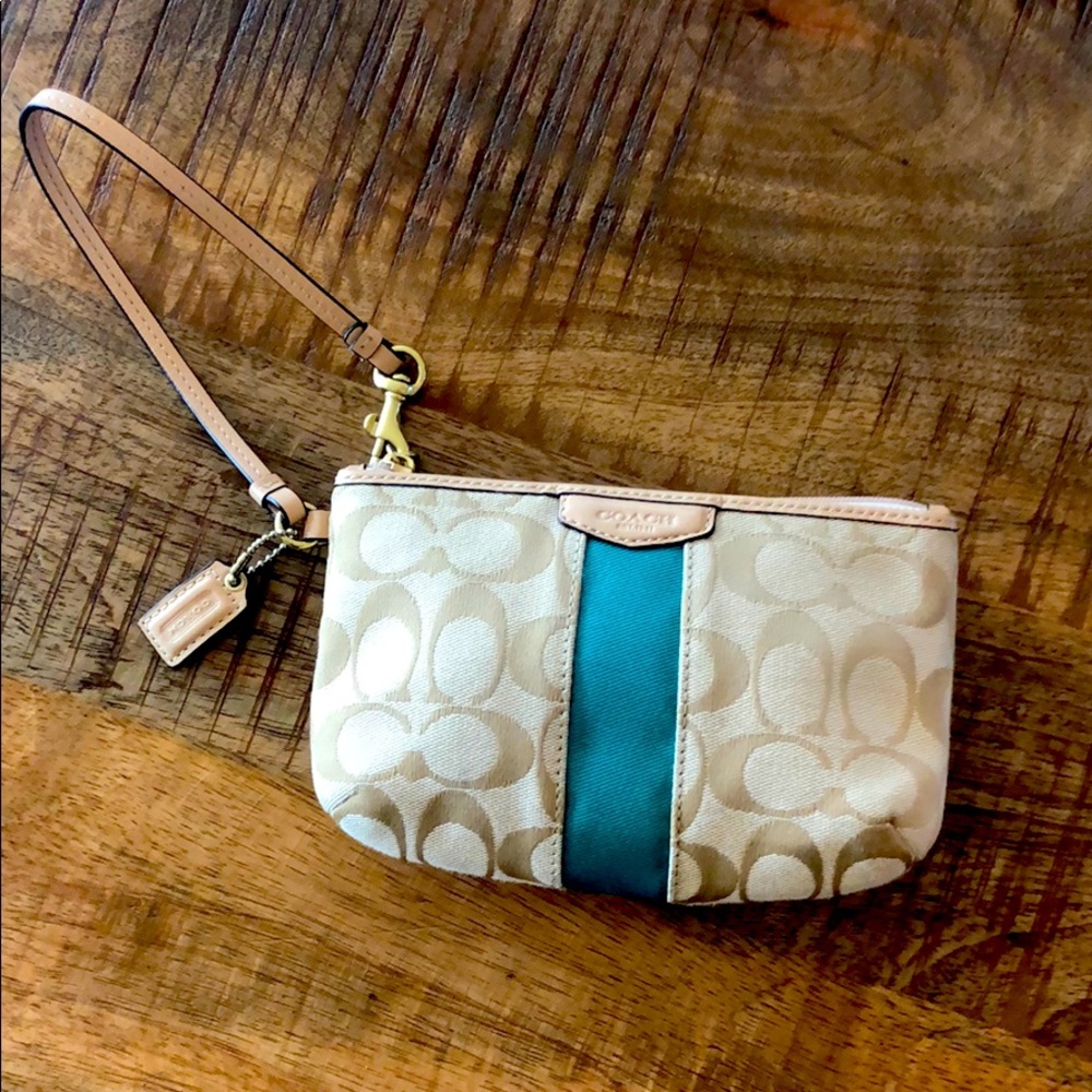 Coach wristlet